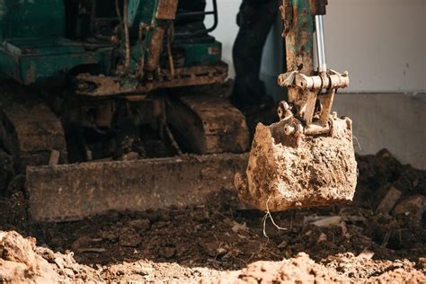 how to dig footings with a mini digger|digging with a mini digger.